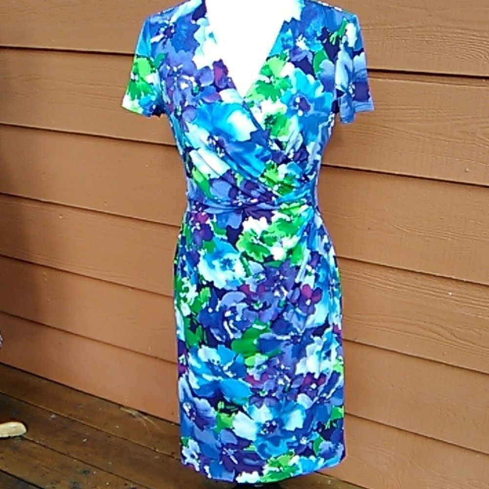 Precise Floral Dress 